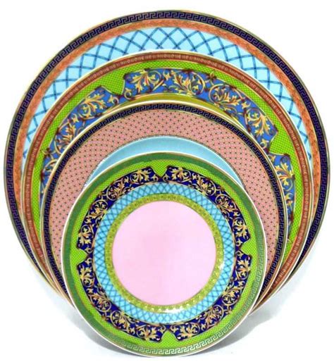 versace russian dream dinnerware|Versace porcelain.